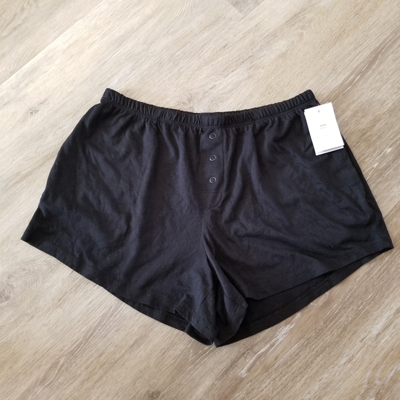 Auden Other - NWT Auden Black Jersey Pajama Shorts Size XS